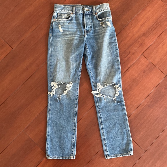 Forever 21 Ripped Destroyed High-rise Mom Jeans - Picture 4 of 4